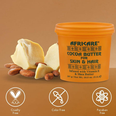 Africare Cocoa Butter for Skin & Hair – 10.5oz
