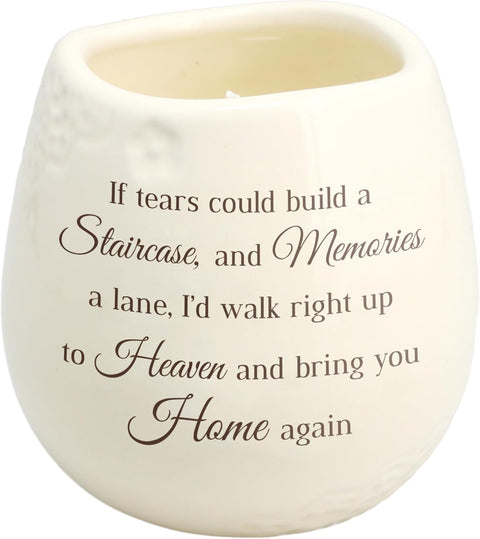 Pavilion Bereavement Candle – 8oz, Cream