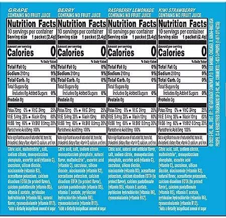 Propel Electrolyte Drink Mix, 40 Pack