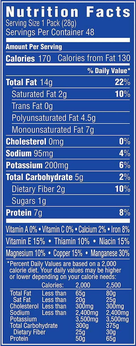 Planters Salted Peanuts, 48 Pack (1 oz)