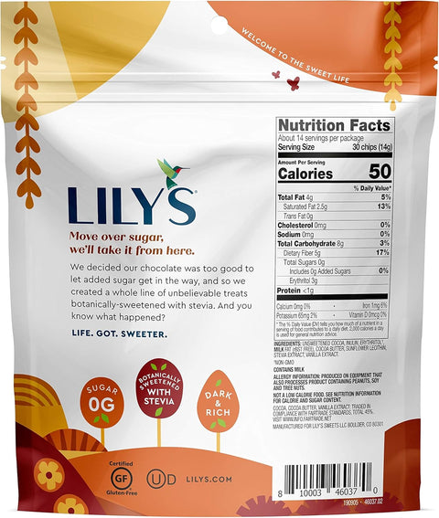 Lily's Semi-Sweet Baking Chips, 7 oz