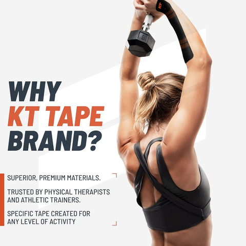 KT Tape PRO – 2 Pack, 20 Precut Strips
