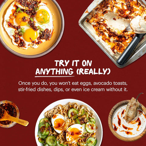 Momofuku Chili Crunch – Spicy Garlic Oil