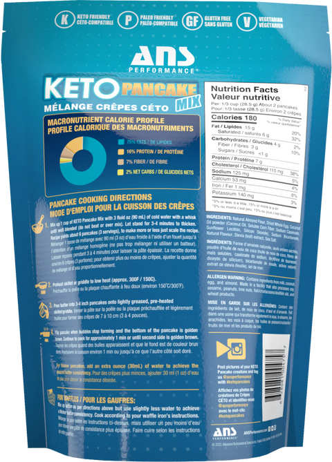 Keto Pancake Mix Blueberry 283g