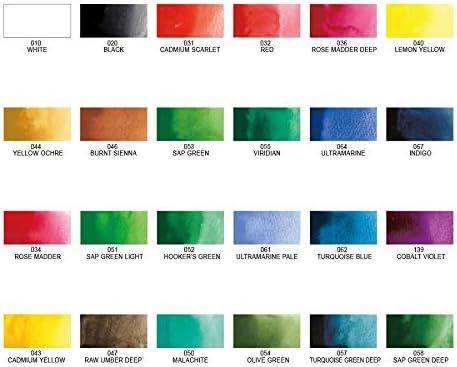 Kuretake Gansai Tambi Watercolor Set – 24 Colors