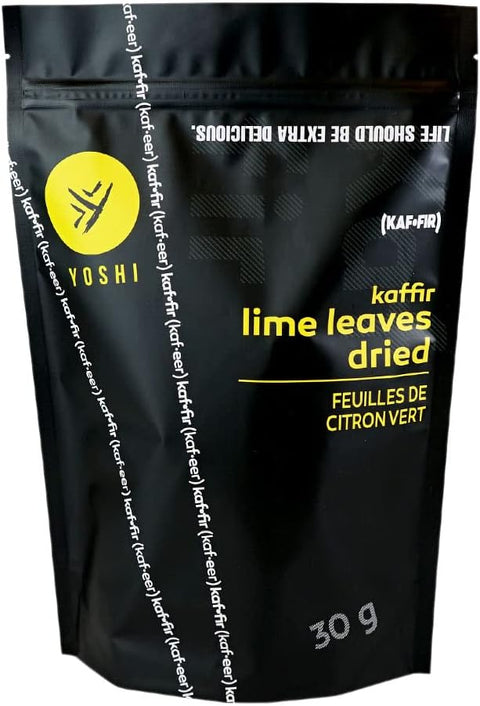 YOSHI Dried Kaffir Lime Leaves – 30g