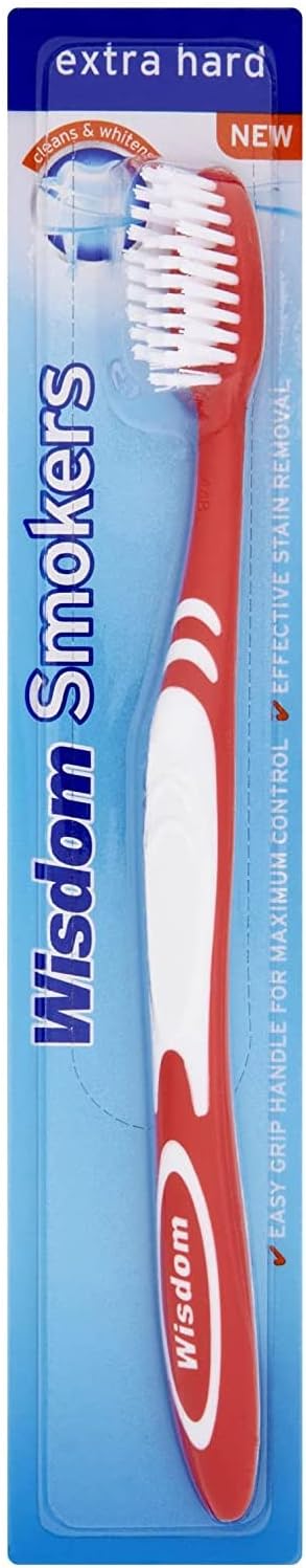 Wisdom Smokers Extra Hard Toothbrush