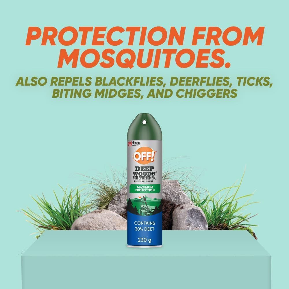 OFF! Deep Woods Insect Repellent – 3 x 230g