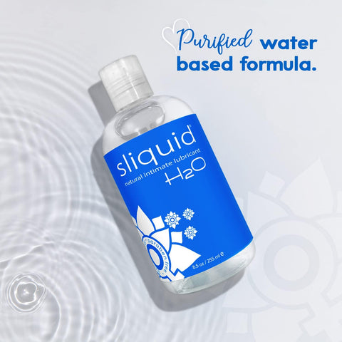 Sliquid H2O Water-Based Lubricant – 8.5oz