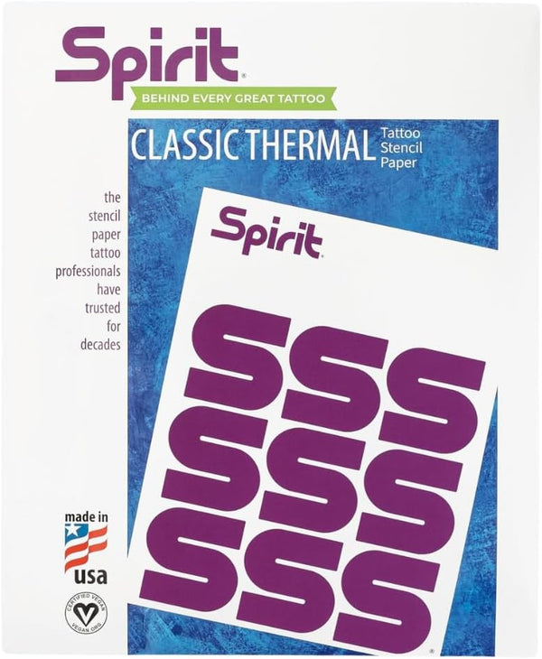 Spirit Classic Tattoo Transfer Paper – 100 Sheets