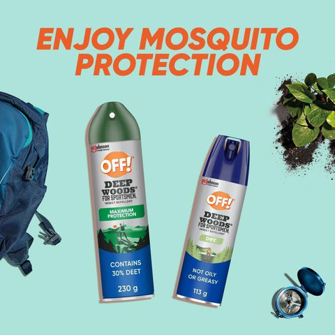 OFF! Deep Woods Insect Repellent – 3 x 230g