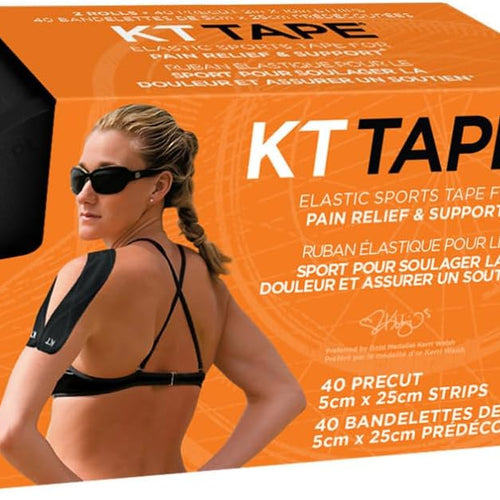 KT Tape PRO – 2 Pack, 20 Precut Strips