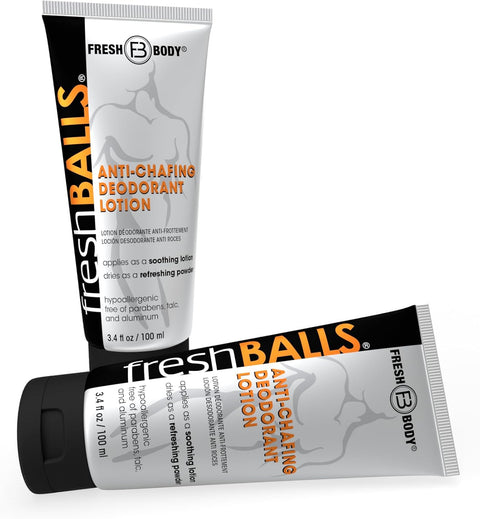 Fresh BALLS Lotion – 2 Pack, 3.4 fl oz