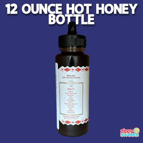 ZippySweets Hot Chili-Infused Honey, 340g