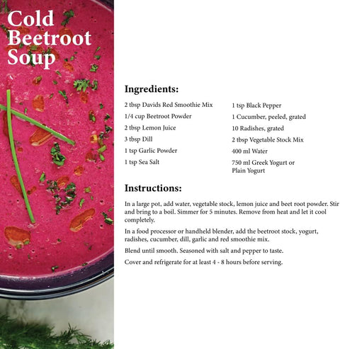 David's Red Superfood Smoothie Mix – 100g