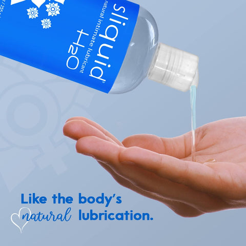 Sliquid H2O Water-Based Lubricant – 8.5oz
