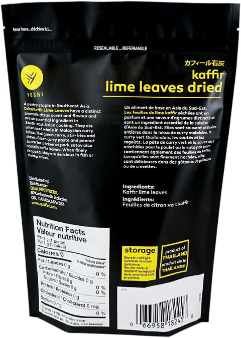 YOSHI Dried Kaffir Lime Leaves – 30g