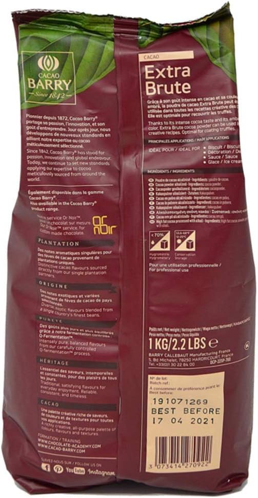 Cacao Barry Extra Brute Cocoa Powder