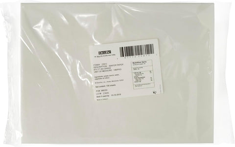 Edible Wafer Paper Sheets, 100 Count