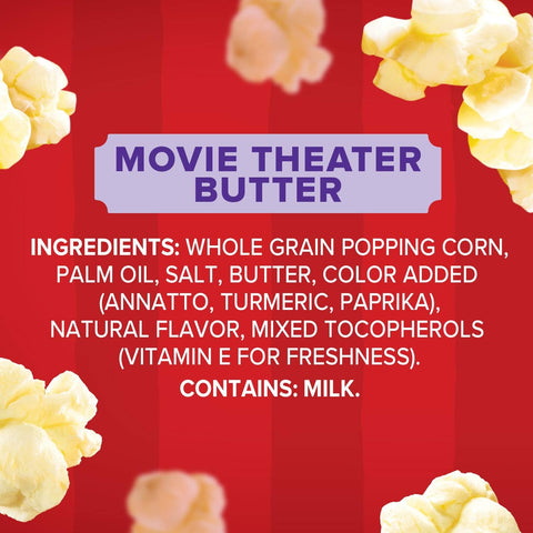 Orville Movie Theater Butter Popcorn – 12ct