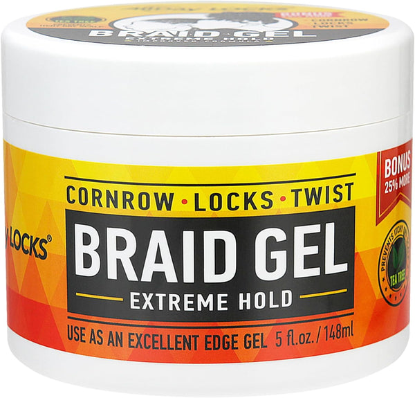 AllDay Locks Extreme Hold Gel – 5 Ounce