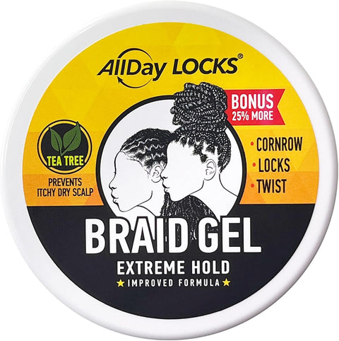 AllDay Locks Extreme Hold Gel – 5 Ounce