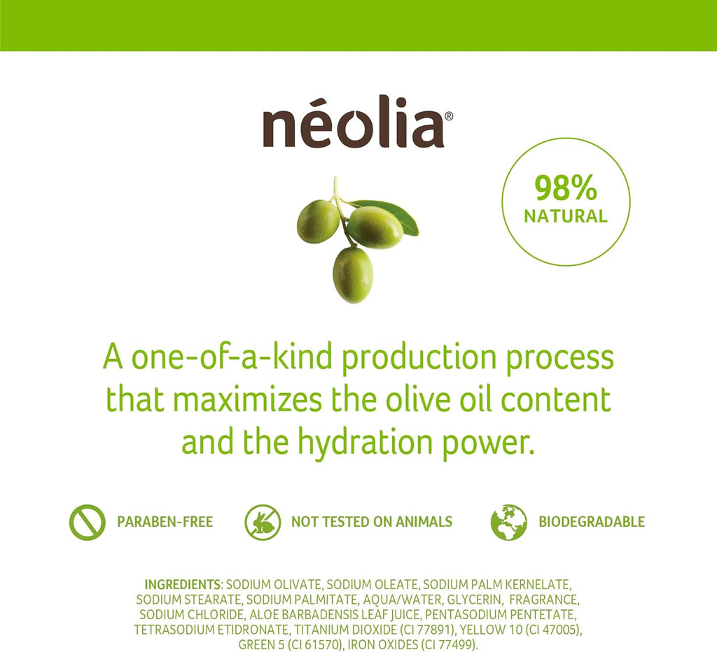 Neolia Olive Oil Soap Bars – 8 Pack