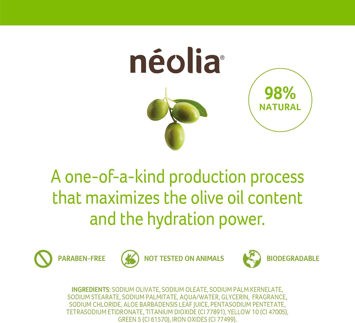 Neolia Olive Oil Soap Bars – 8 Pack