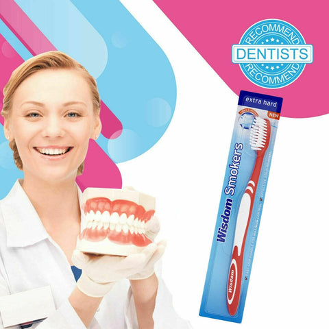 Wisdom Smokers Extra Hard Toothbrush