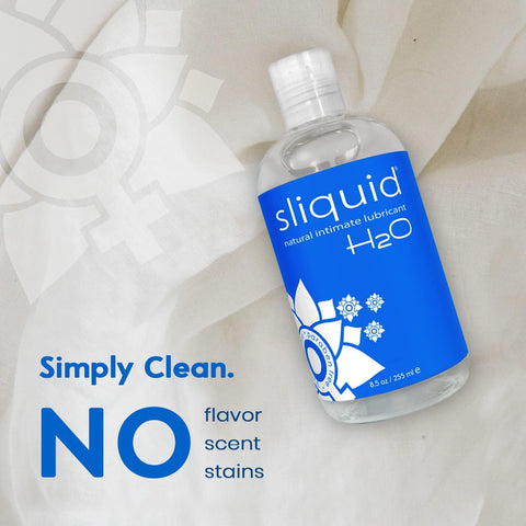 Sliquid H2O Water-Based Lubricant – 8.5oz