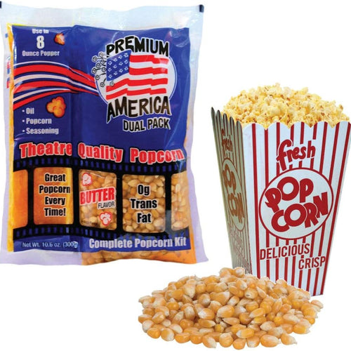 Premium America All-in-One Popcorn – 24x8oz