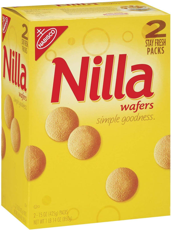 Nabisco Nilla Wafers, 2 Pack (15 oz)
