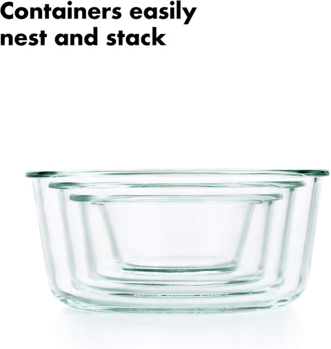 OXO Smart Seal Glass Container Set – 8pc