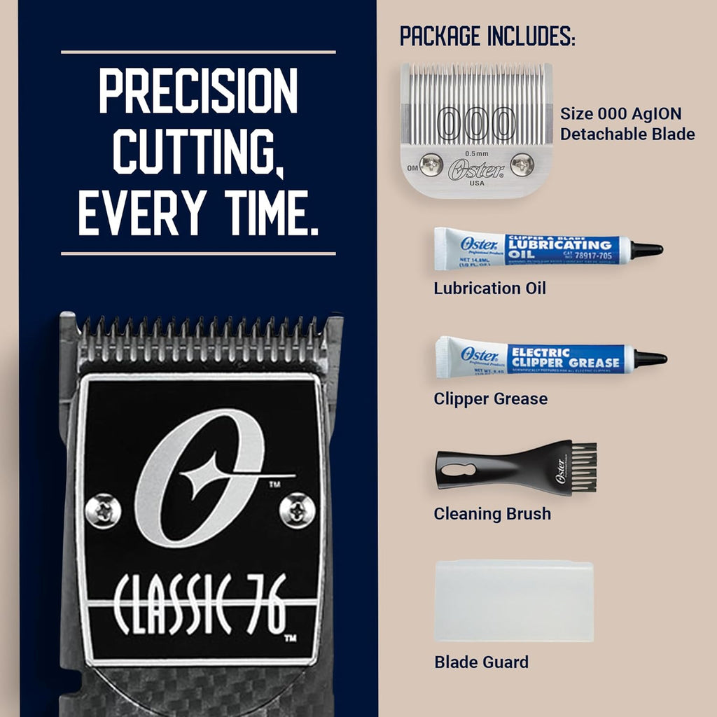 Oster Classic 76 Clipper – Carbon Fiber Edition