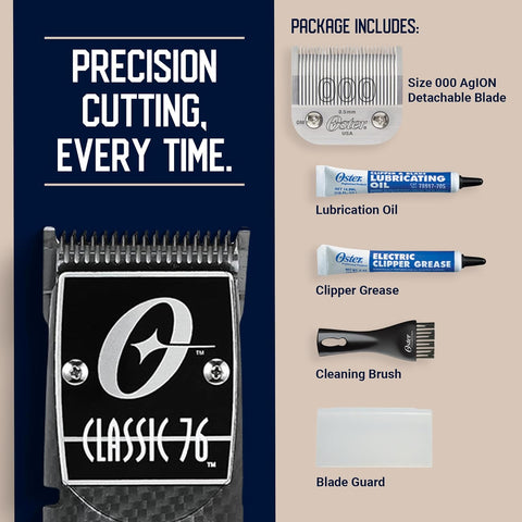 Oster Classic 76 Clipper – Carbon Fiber Edition