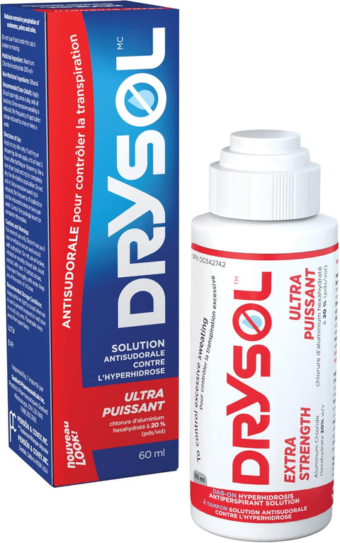 Drysol Extra Strength Antiperspirant – 60ml