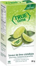 True Lime Water Enhancer Packets, 100 Ct
