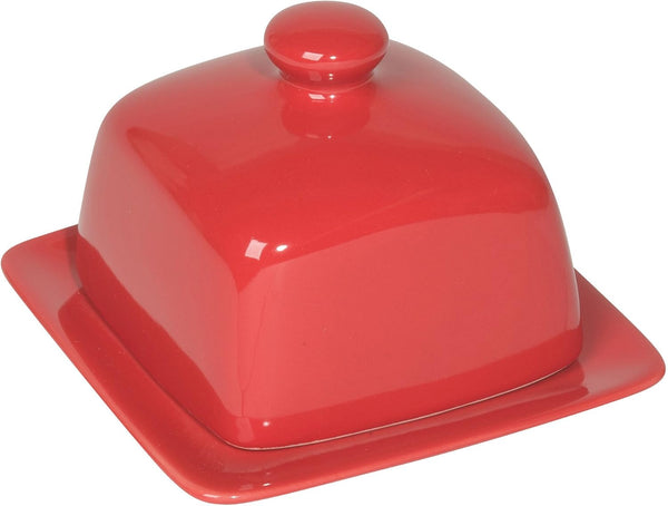 Now Designs Square Butter Dish – Red