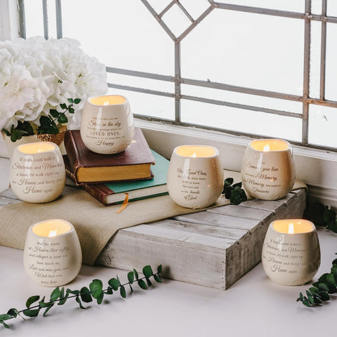 Pavilion Bereavement Candle – 8oz, Cream