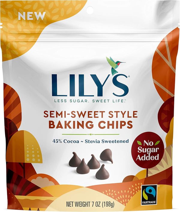 Lily's Semi-Sweet Baking Chips, 7 oz