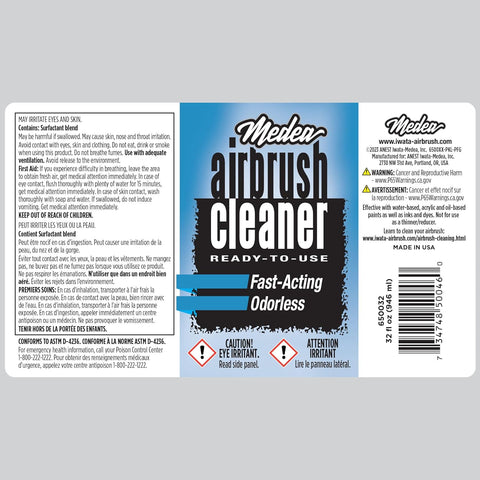 Iwata-Medea Airbrush Cleaner – 32oz