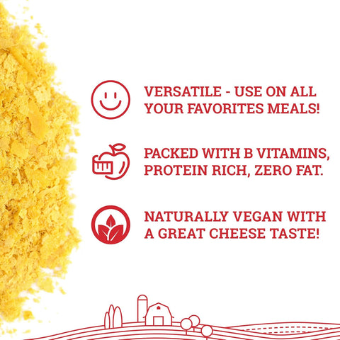 Hoosier Hill Nutritional Yeast Flakes, 1 lb