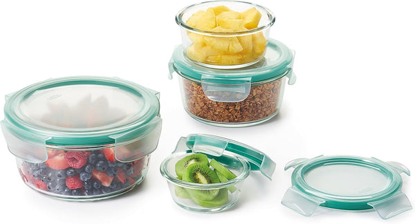 OXO Smart Seal Glass Container Set – 8pc