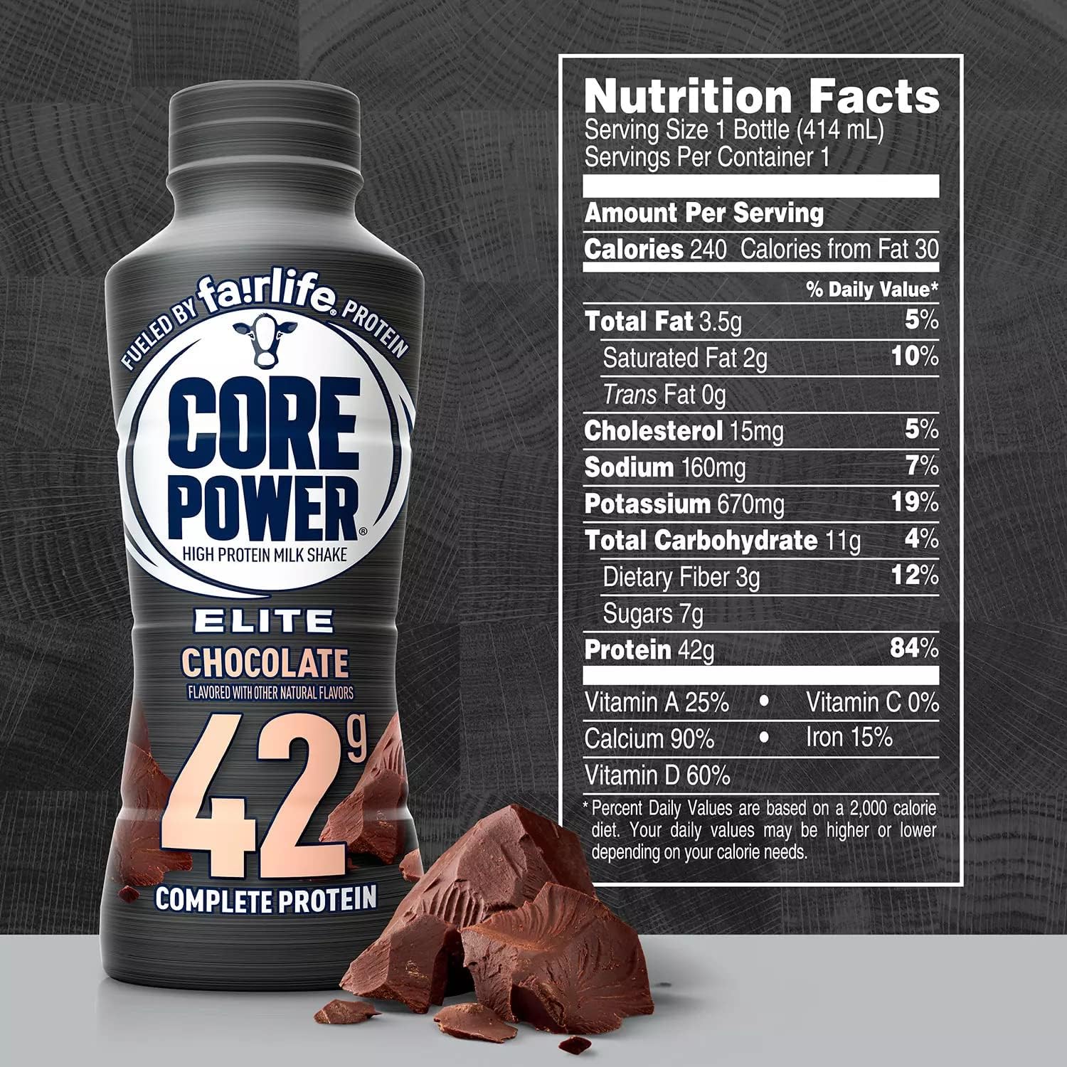 Fairlife Core Power Elite Chocolate Shake, 8 pk