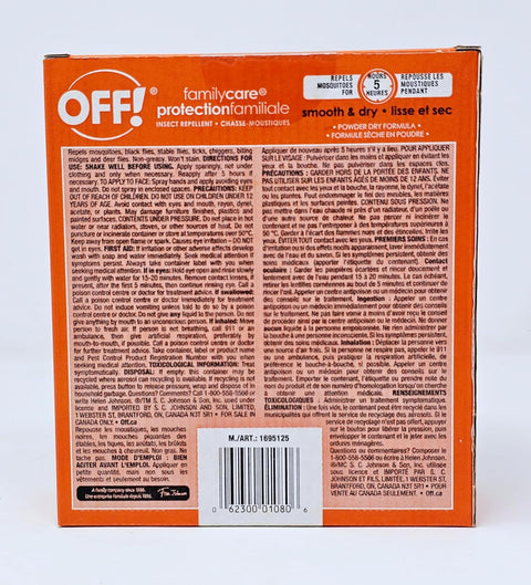 OFF! FamilyCare Insect Repellent – 3 x 170g