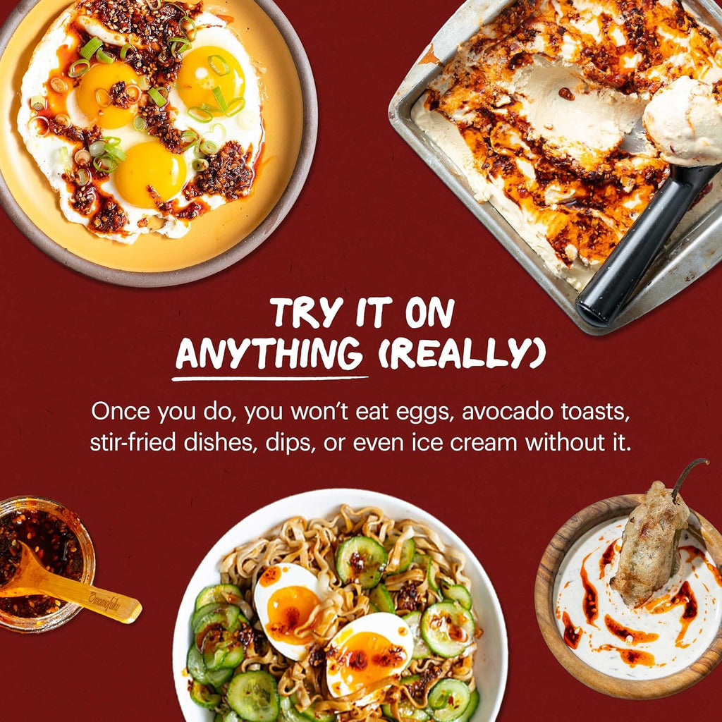 Momofuku Chili Crunch – Spicy Garlic Oil