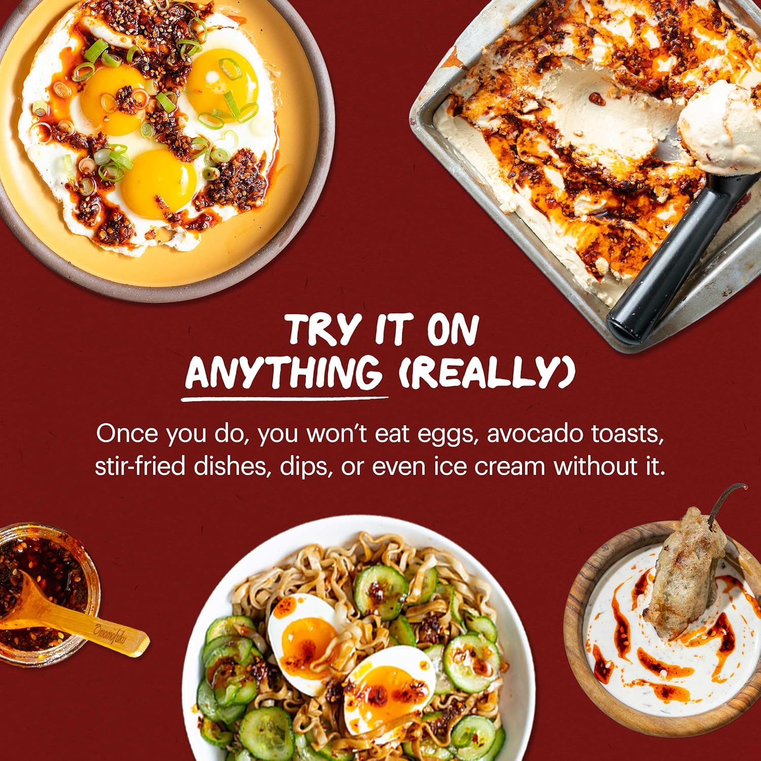 Momofuku Chili Crunch – Spicy Garlic Oil