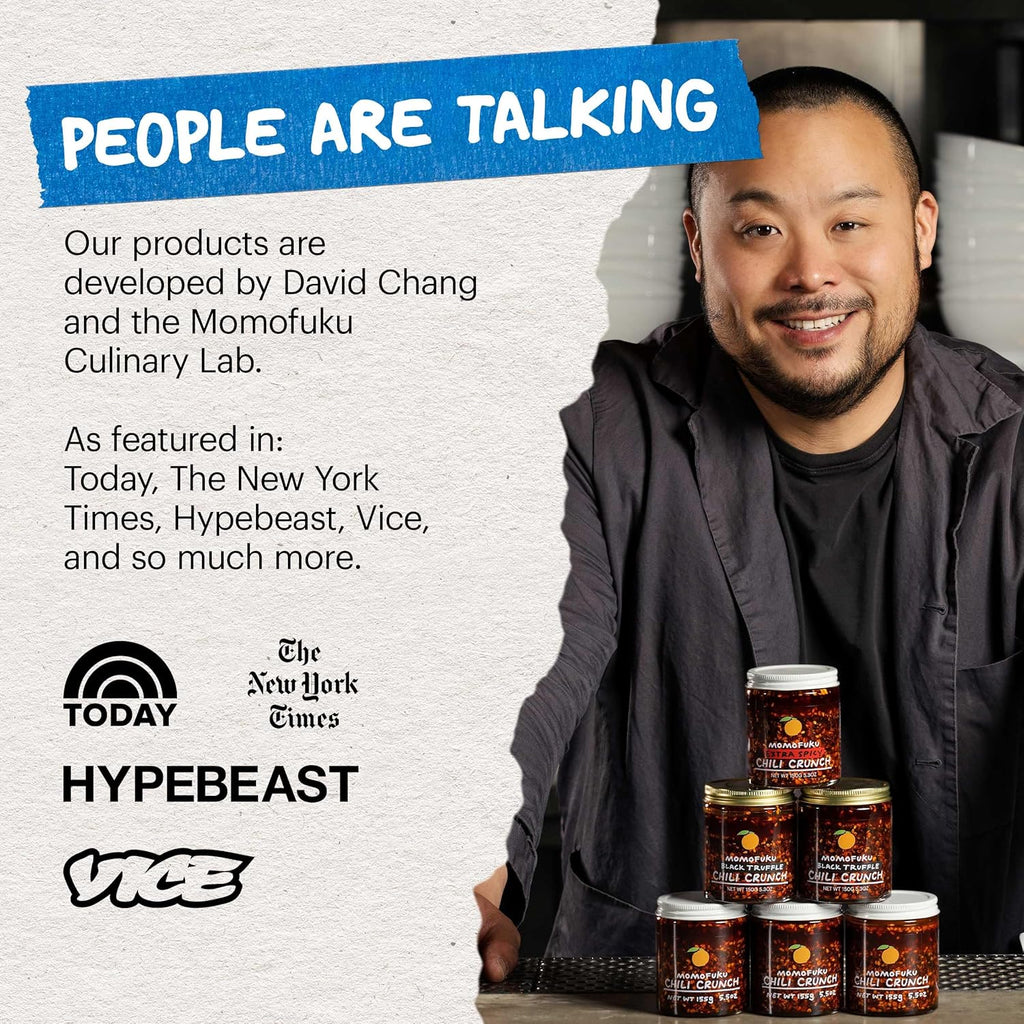 Momofuku Chili Crunch – Spicy Garlic Oil