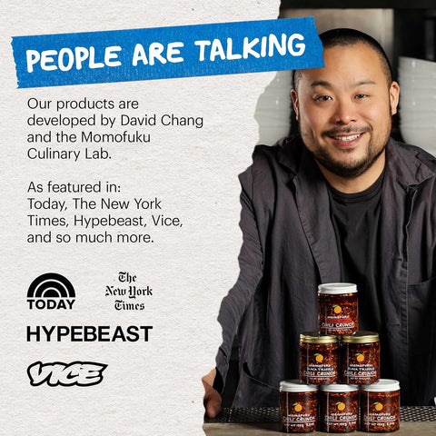 Momofuku Chili Crunch – Spicy Garlic Oil