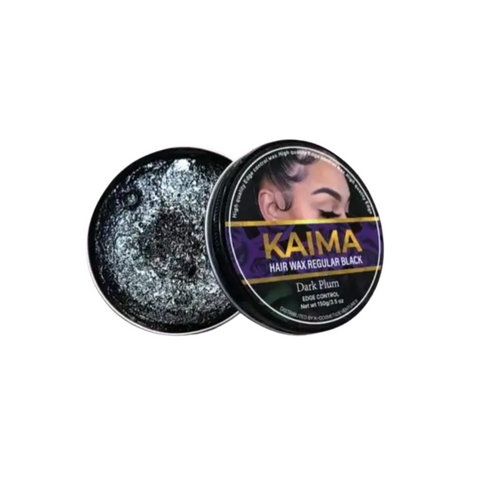 Kaima Hair Wax – Black Dark Plum Edge Control
